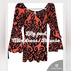 🌞BOHO Inspired Mini Dress/Blouse by Lilypad🌞